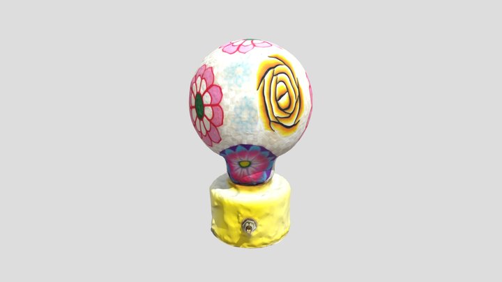 lamp220505 陶泥灯ar 3D Model