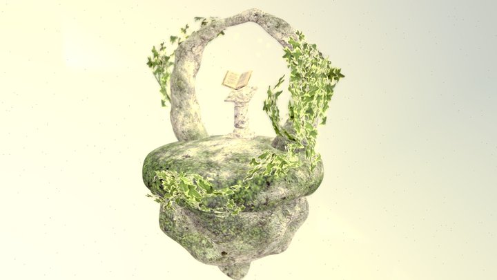 FLOATING ISLAND 3D Model