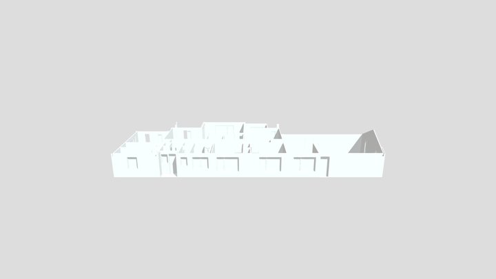 Fraser Home no roof 3D Model