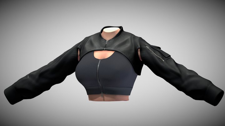 Cropped 3D Model