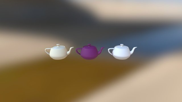 teste textura 3D Model