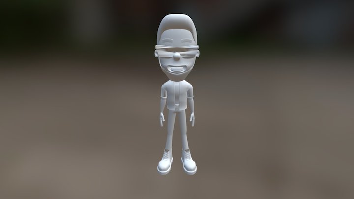 personaje toreto 3D Model