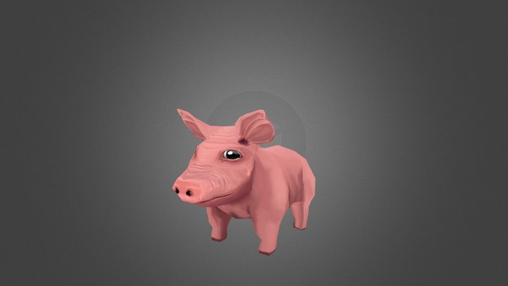 Eco Pig 3D Model