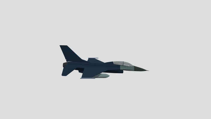 F16 3D Model