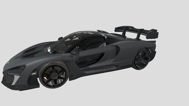 Senna-MC- Laren.glb1 3D Model