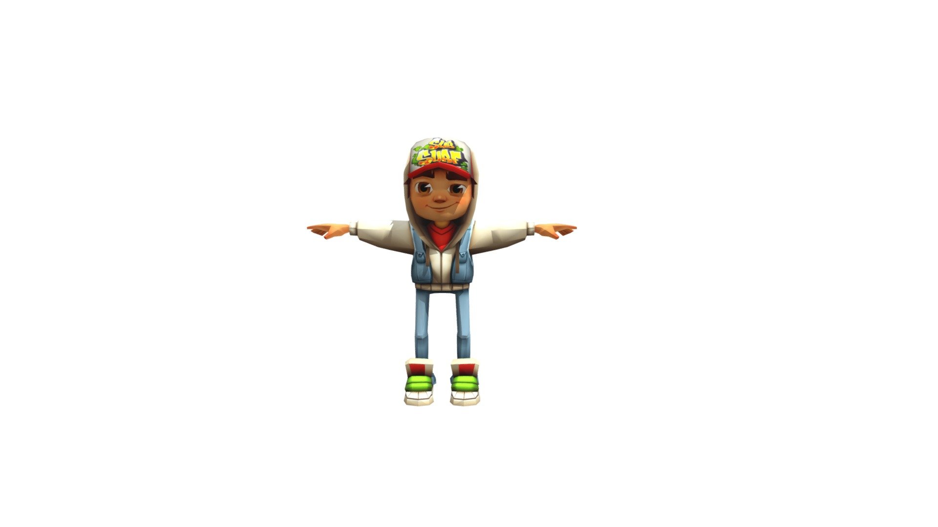 Subway Surfers - Jake - Download Free 3D model by gaddiellartey2010 ...