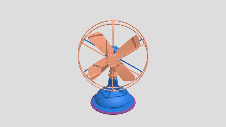 Fan 3D Model