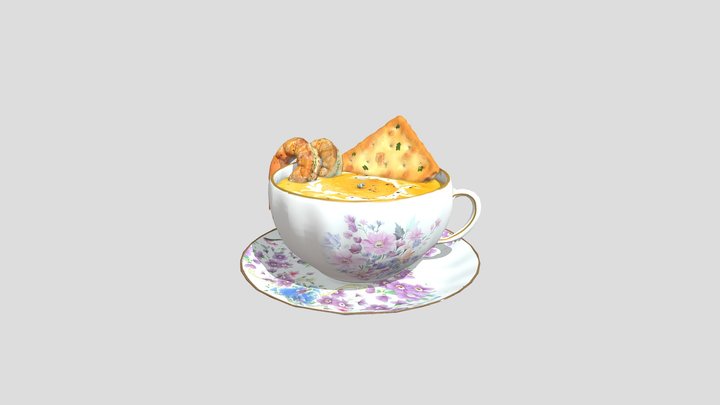 Creamy corn soup