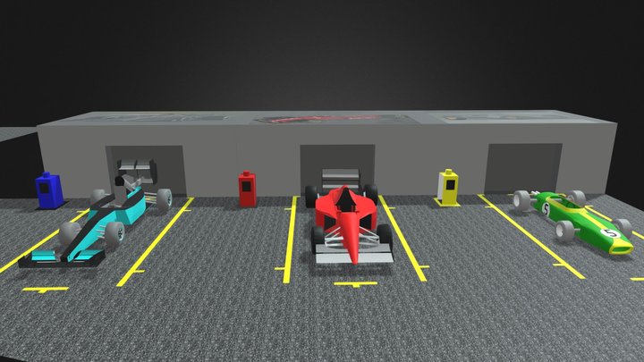 T30 - Evolução dos carros F1 3D Model