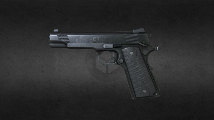 1911 3D Model