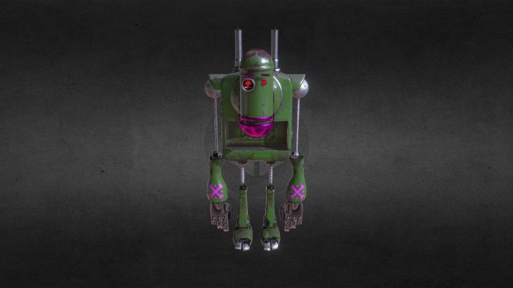 Robi the Robot! 3D Model