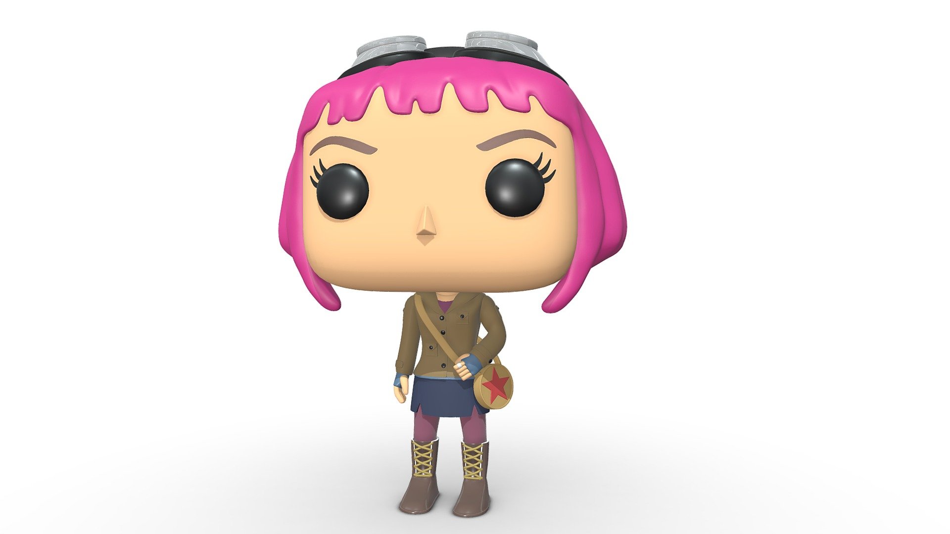 Scott Pilgrim Ramona Flowers - 3D model by Nestor3D [cde7e11] - Sketchfab