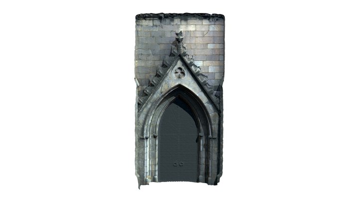 Church Doorway 3D Model