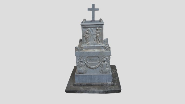 Μνημείο Υψηλάντη 3D Model