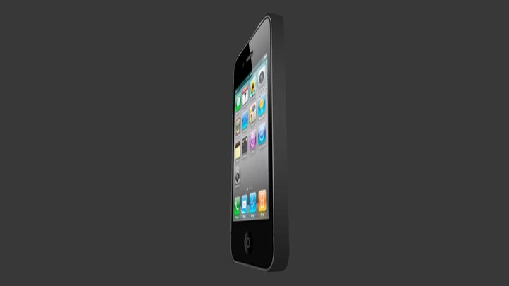 I Phone 4 Gs 5 3D Model