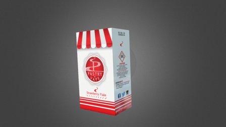 Pastry Vape Box 3D Model