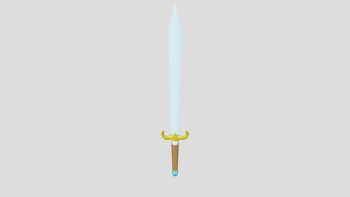 Sword lowpoly 3D Model