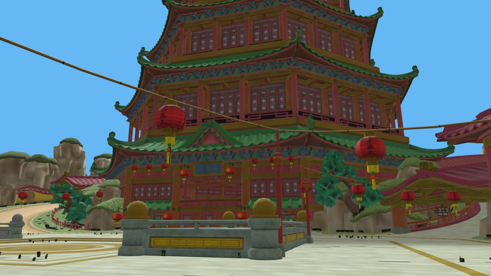 Dragon Palace - Download Free 3D model by Polygonal_64 (@LegoshiFan ...
