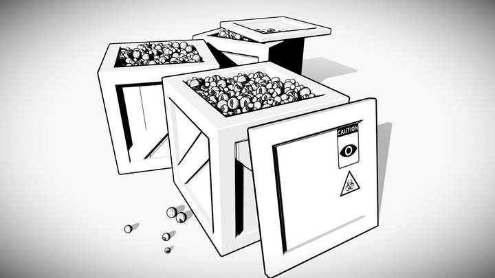 Peepers. Wholesale. 3D Model