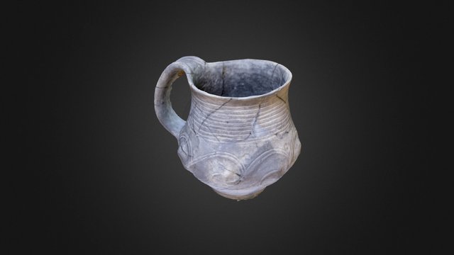 Bronze Age mug 3D Model