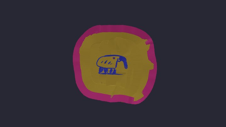 ElefantOderAmeisenbär 3D Model