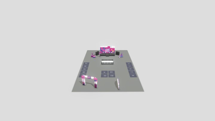 CBF Event Mapping 3D Model