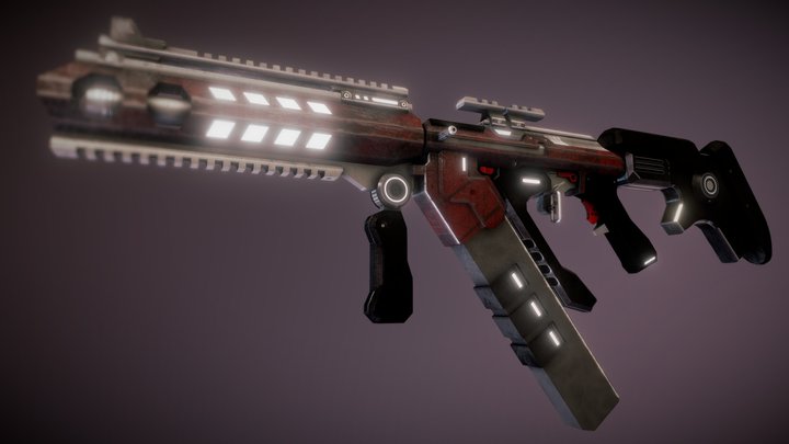 Viper SMG 3D Model