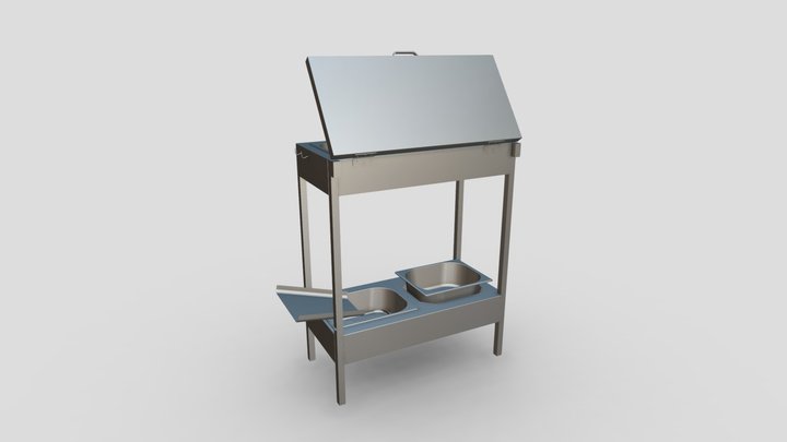 chain claning stand 3D Model
