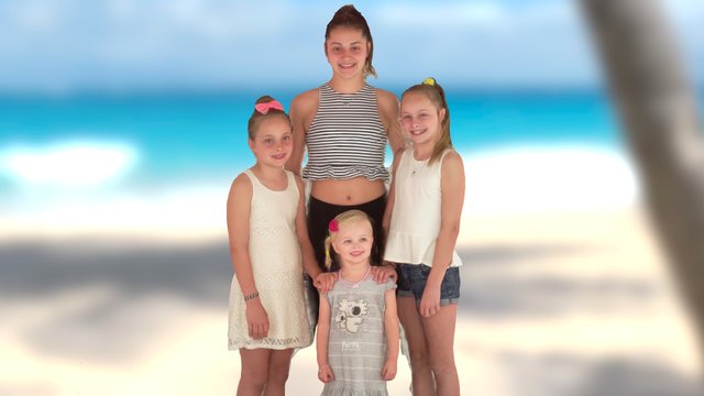 mini-U 3D scan of four sisters 3D Model