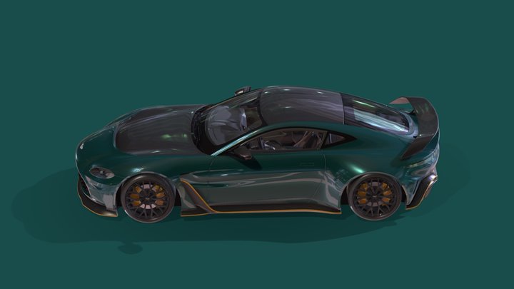 Aston Martin V12 Vantage 3D Model