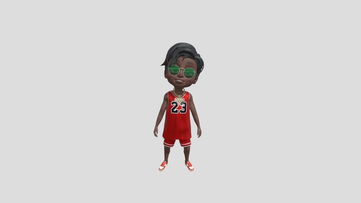 Modz Kid #1 3D Model