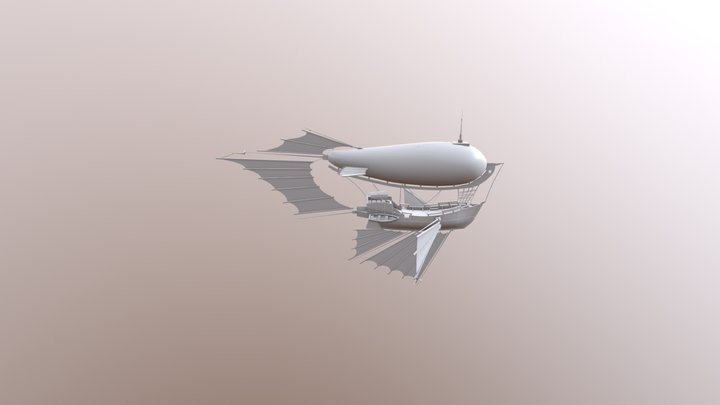 Skyship 3D Model