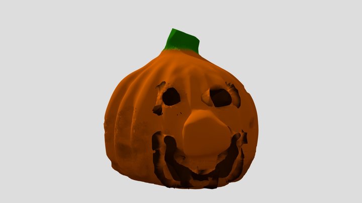 Paul The Pumpkin 3D Model
