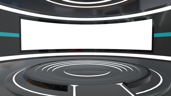 Sci-Fi Studio Room 3D Model