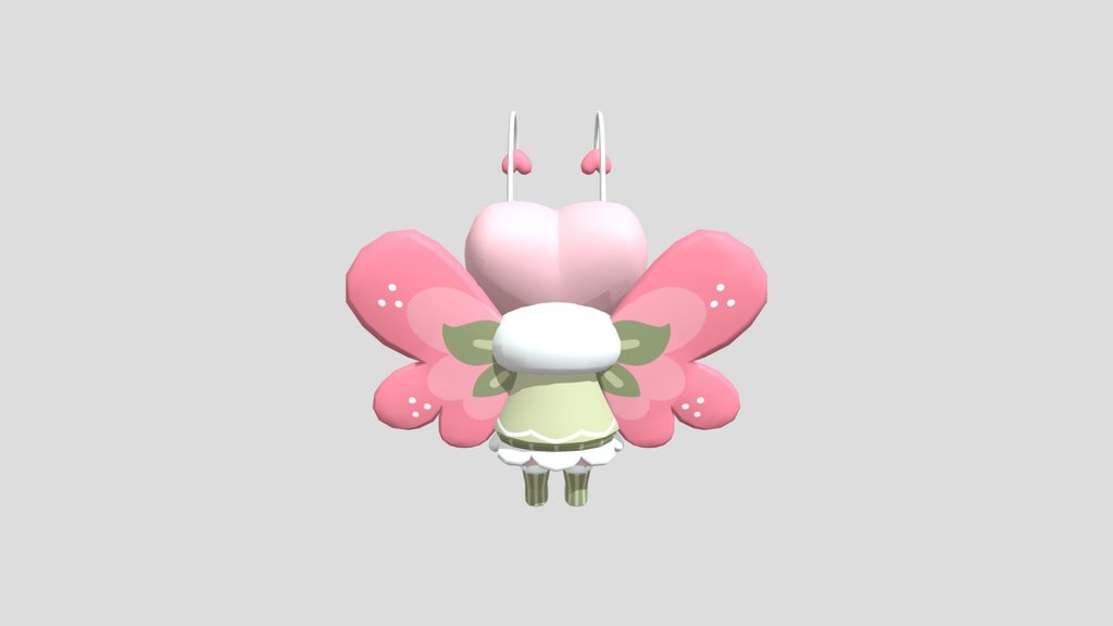 Spring-Time Flutter Model (Dandy's World)
