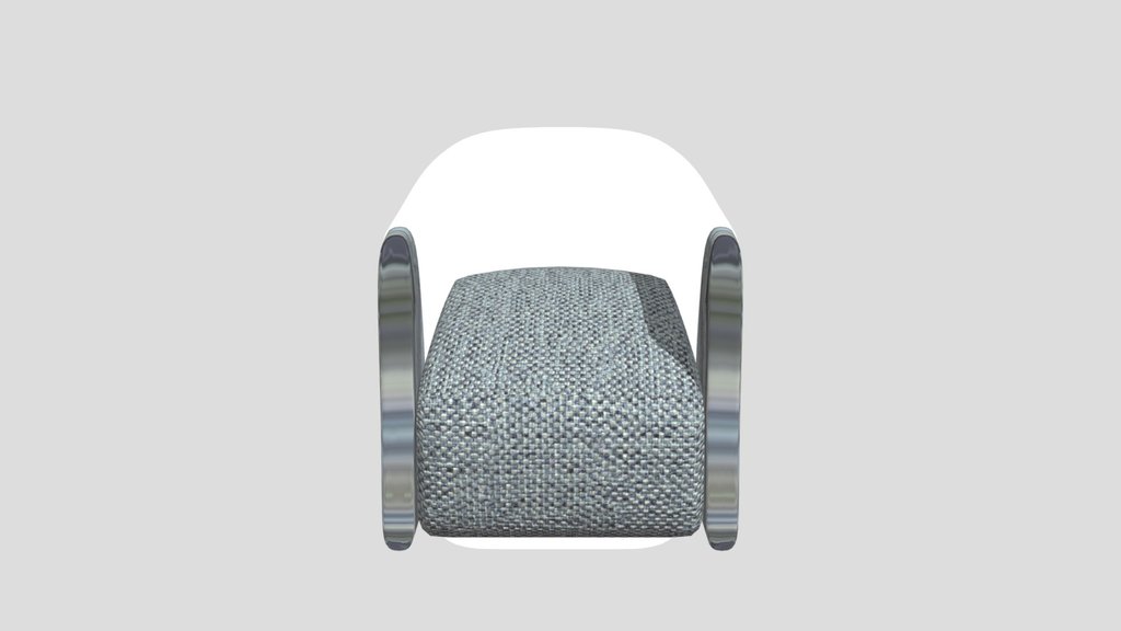 Armchair With Leather Wrap