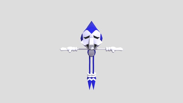 Majin (Rewrite) 3D Model