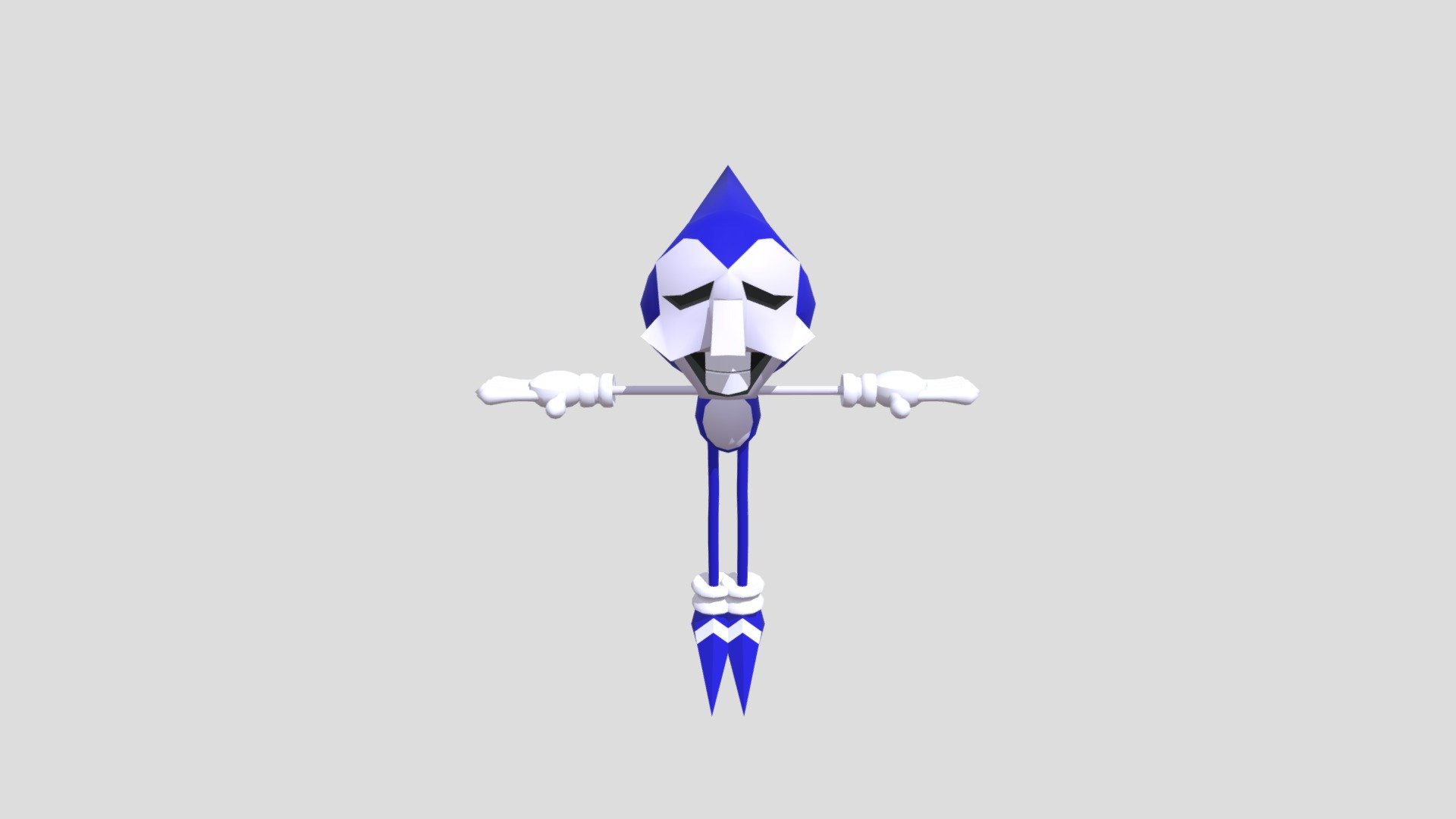 FRIDAY NIGHT FUNKIN'-SONIC.EXE MOD - MAJIN SONIC - 3D model by M23