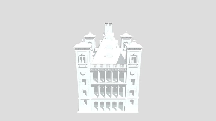 Manjakamiadana (Rova of Antananarivo) 3D Model