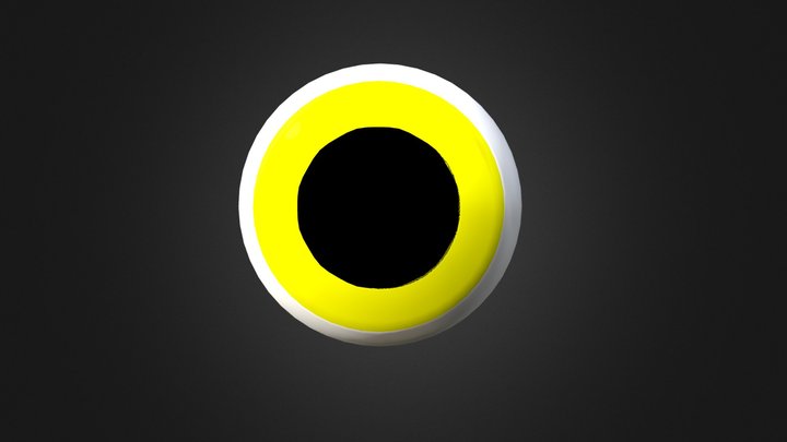 FISH EYE!(2) MIDDLE POLY 3D Model
