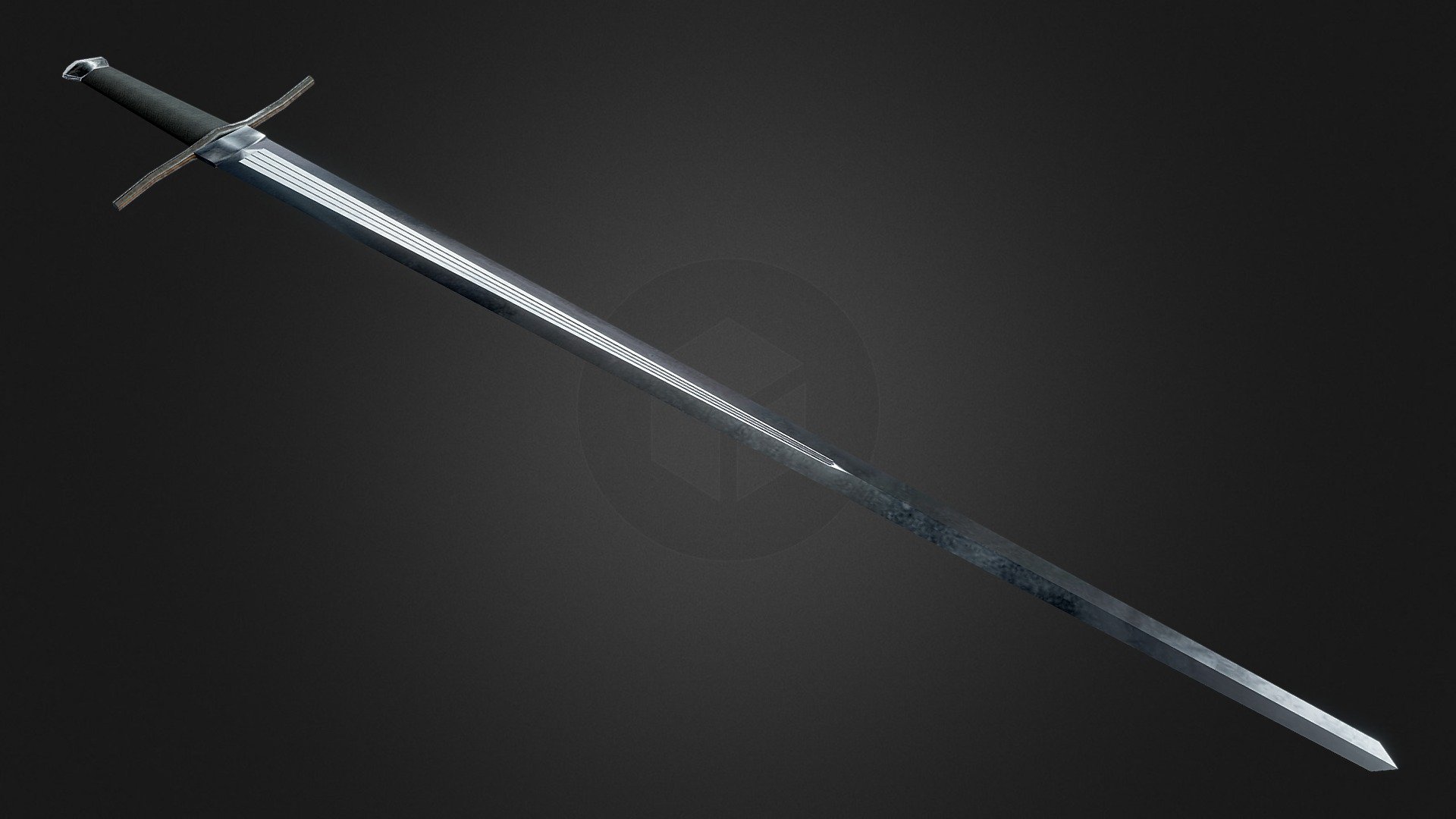 Mercenary Longsword - Download Free 3D model by Joan LP (@joanlahots ...