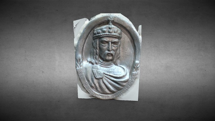 Барельєф: "Володимир Святославич" 3D Model