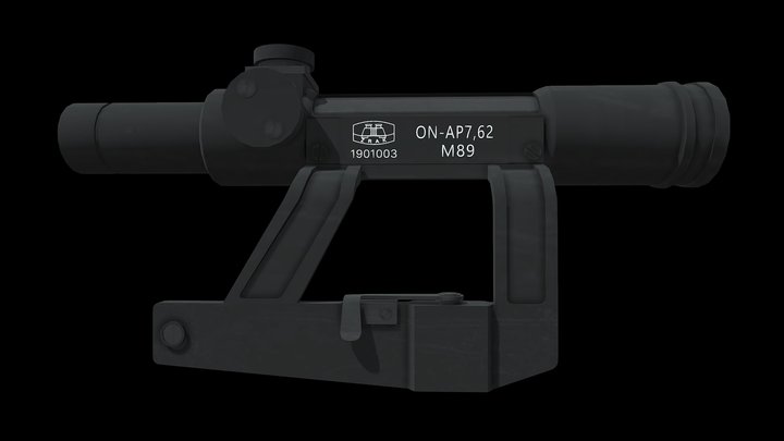 ZRAK ON M89 Scope – Free 3D Model STL