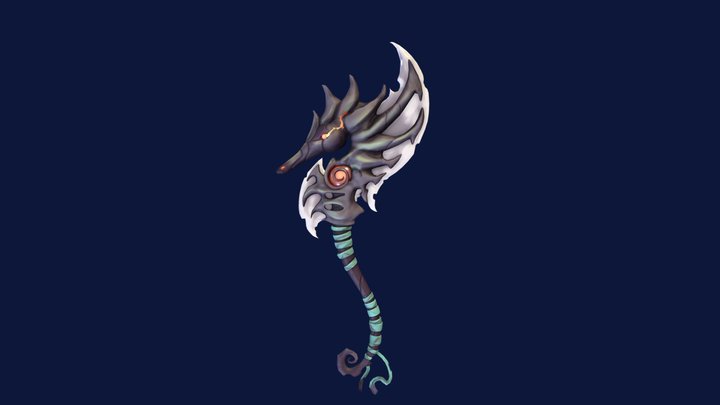 Seahorse Weapon 3D Model