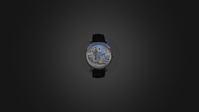 雅典713-63VEN腕表 3D Model