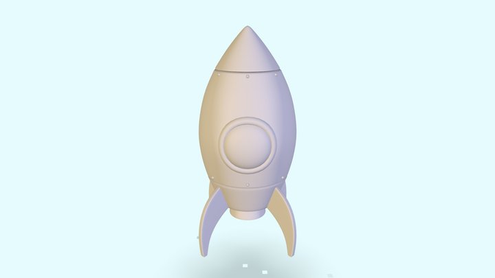 Foguete  ⁄  Rocket 3D Model