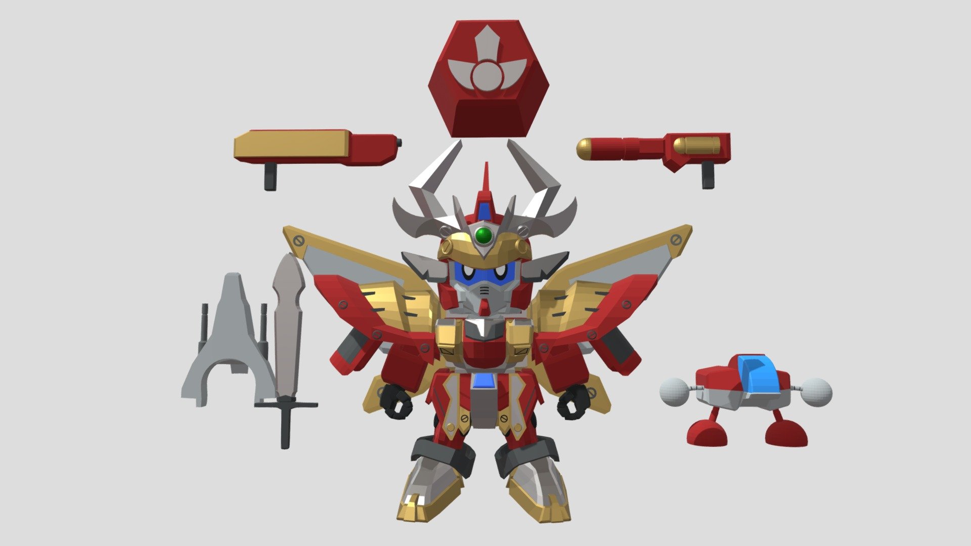 [SD Gundam] 天地頑駄無 TentiGundam