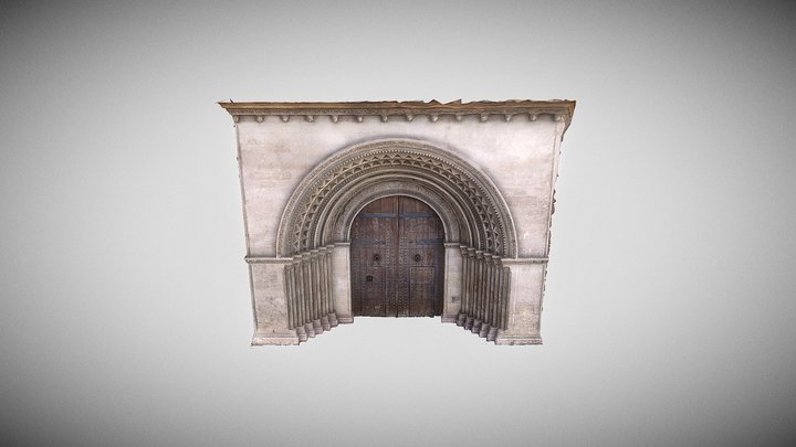 Cathedral Door 3D Model