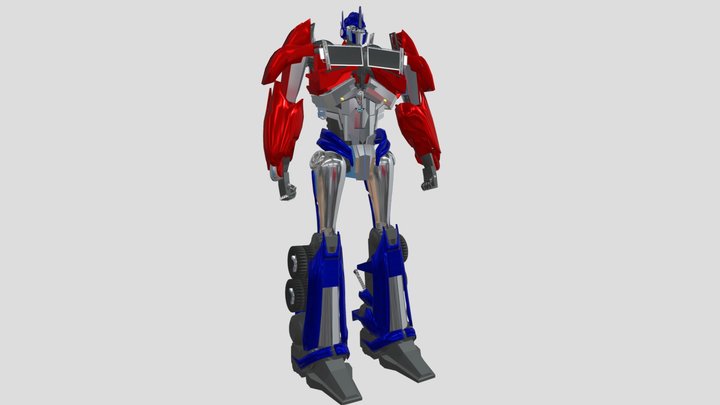 Optimus Prime (TFP) 3D Model