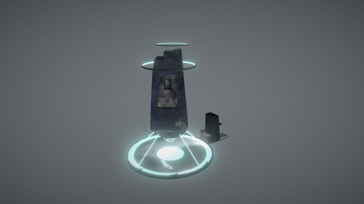 VoidBound Coffin 3D Model